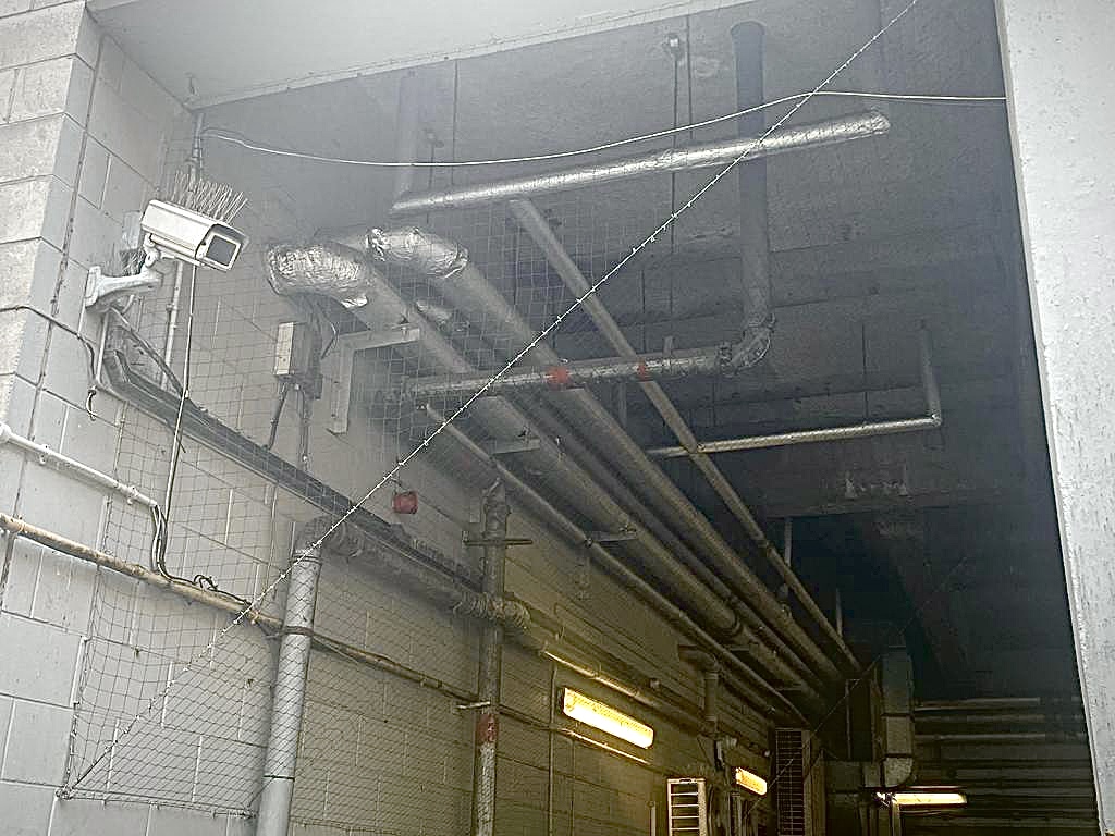 Netting Off Of Duct Piping