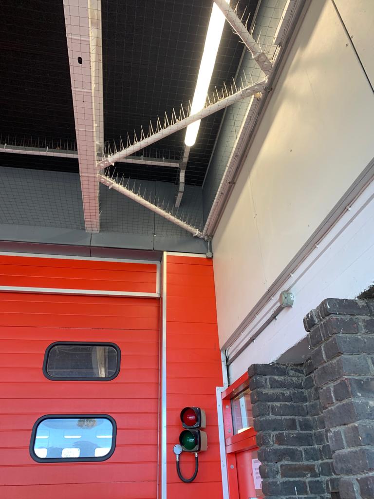 Fire Station Canopy Netting